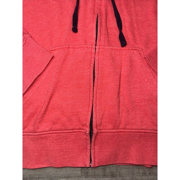 Vans Hoodie XL Pink Unisex Full Zip Long Sleeve Pullover Casual Drawstring - Picture 4 of 7